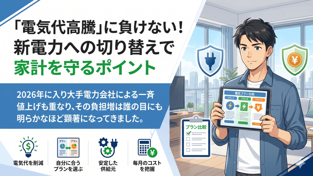 電気代高騰に負けない！